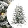 Kunstlik Kokkupandav Jõulupuu Valge 120 Cm Pe Ja Pvc