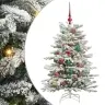 Kunstlik Kokkupandav Jõulupuu Valge 120 Cm Pe Ja Pvc Kunstlik Kokkupandav Jõulupuu Valge 120 Cm Pe Ja Pvc