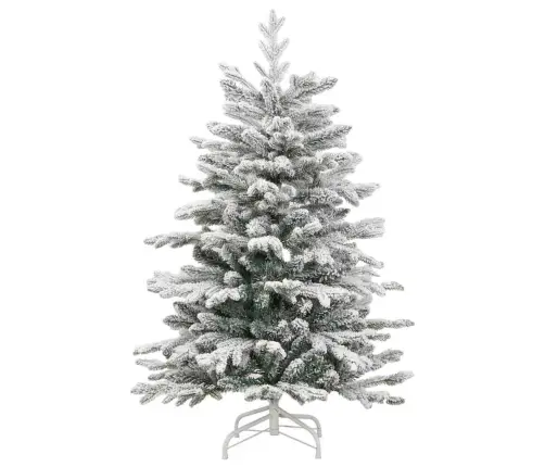 Mākslīgā Saliekamā Ziemassvētku Egle Balts 150 Cm Pe Un Pvc Vidaxl Mākslīgā Saliekamā Ziemassvētku Egle Balts 150 Cm Pe Un Pvc Vidaxl
