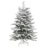 Mākslīgā Saliekamā Ziemassvētku Egle Balts 150 Cm Pe Un Pvc Vidaxl Mākslīgā Saliekamā Ziemassvētku Egle Balts 150 Cm Pe Un Pvc Vidaxl