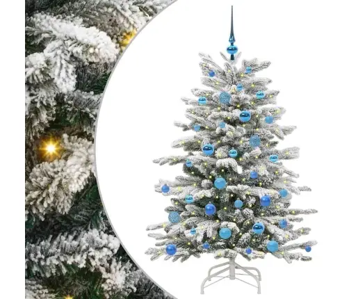 Mākslīgā Saliekamā Ziemassvētku Egle Balts 150 Cm Pe Un Pvc Vidaxl Mākslīgā Saliekamā Ziemassvētku Egle Balts 150 Cm Pe Un Pvc Vidaxl