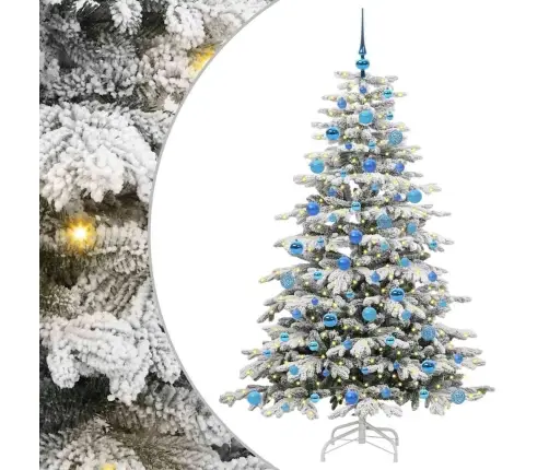 Mākslīgā Saliekamā Ziemassvētku Egle Balts 180 Cm Pe Un Pvc Vidaxl Mākslīgā Saliekamā Ziemassvētku Egle Balts 180 Cm Pe Un Pvc Vidaxl