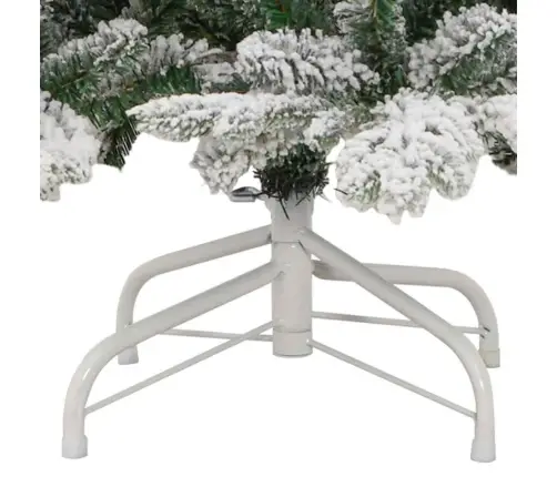 Mākslīgā Saliekamā Ziemassvētku Egle Balts 210 Cm Pe Un Pvc Vidaxl Mākslīgā Saliekamā Ziemassvētku Egle Balts 210 Cm Pe Un Pvc Vidaxl