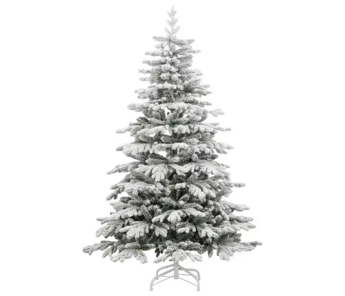 Kunstlik Kokkupandav Jõulupuu Valge 240 Cm Pe Ja Pvc