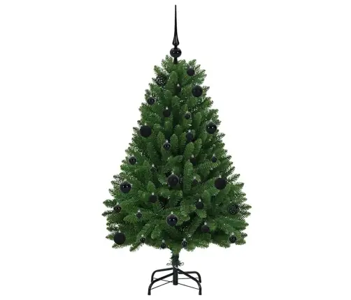 Tehisjõulupuu Koos 150 Led-Iga Roheline 120 Cm Pvc Ja Metall Tehisjõulupuu Koos 150 Led-Iga Roheline 120 Cm Pvc Ja Metall