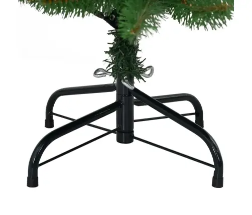 Mākslīgā Ziemassvētku Eglīte Zaļa 120 Cm Pvc Vidaxl