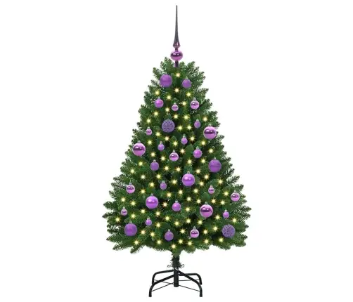 Mākslīgā Ziemassvētku Eglīte Zaļa 120 Cm Pvc Vidaxl