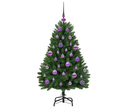 Mākslīgā Ziemassvētku Eglīte Zaļa 120 Cm Pvc Vidaxl