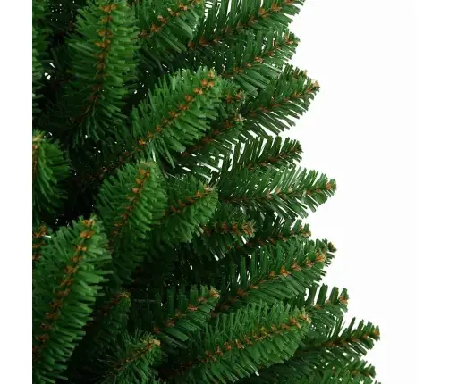 Dirbtinė Kalėdų Eglutė Su 150 Led Žalia 150 Cm Pvc Ir Metalas