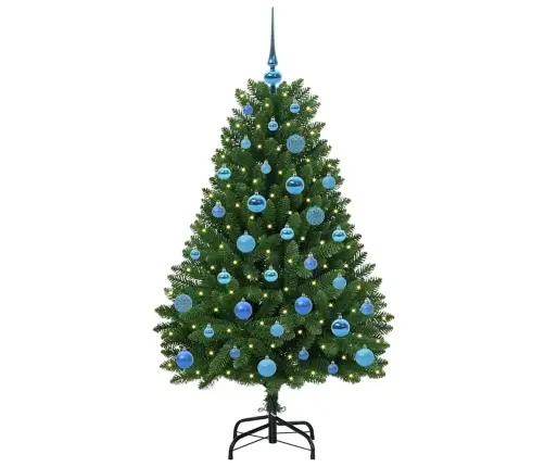 Mākslīgā Ziemassvētku Eglīte Zaļa 150 Cm Pvc Un Metāls Vidaxl Mākslīgā Ziemassvētku Eglīte Zaļa 150 Cm Pvc Un Metāls Vidaxl