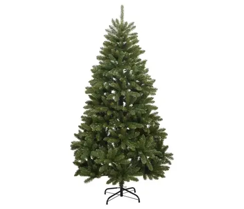 Mākslīgā Ziemassvētku Eglīte Zaļa 180 Cm Pvc Un Metāls Vidaxl