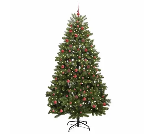 Mākslīgā Ziemassvētku Eglīte Zaļa 210 Cm Pvc Un Metāls Vidaxl Mākslīgā Ziemassvētku Eglīte Zaļa 210 Cm Pvc Un Metāls Vidaxl