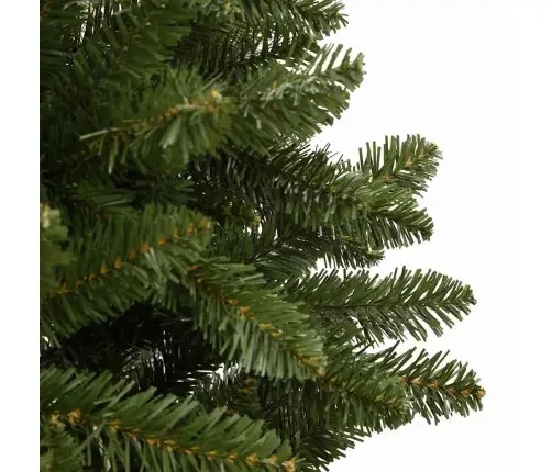 Tehisjõulupuu Koos 300 Led-Iga Roheline 210 Cm Pvc Ja Metall