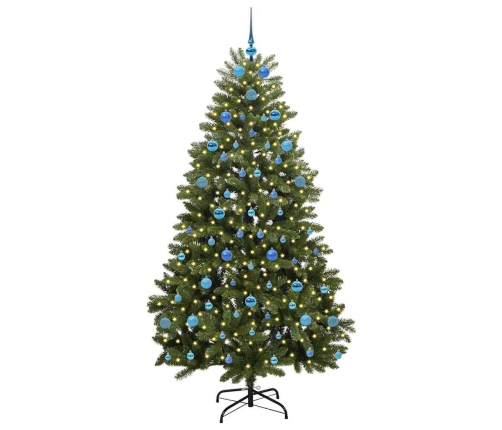 Mākslīgā Ziemassvētku Eglīte Zaļa 210 Cm Pvc Vidaxl