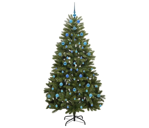 Mākslīgā Ziemassvētku Eglīte Zaļa 210 Cm Pvc Vidaxl