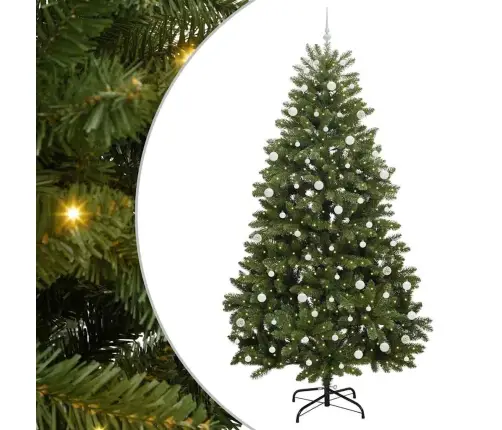 Mākslīgā Ziemassvētku Eglīte Zaļa 270 Cm Pvc Un Metāls Vidaxl Mākslīgā Ziemassvētku Eglīte Zaļa 270 Cm Pvc Un Metāls Vidaxl