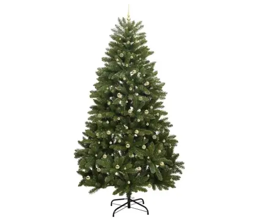 Mākslīgā Ziemassvētku Eglīte Zaļa 270 Cm Pvc Un Metāls Vidaxl Mākslīgā Ziemassvētku Eglīte Zaļa 270 Cm Pvc Un Metāls Vidaxl