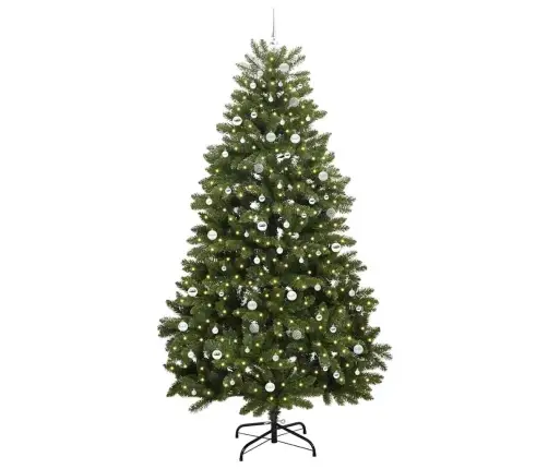 Mākslīgā Ziemassvētku Eglīte Zaļa 270 Cm Pvc Un Metāls Vidaxl Mākslīgā Ziemassvētku Eglīte Zaļa 270 Cm Pvc Un Metāls Vidaxl