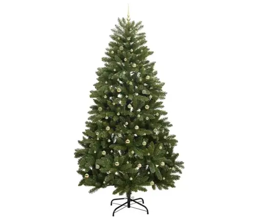 Tehisjõulupuu Koos 300 Led-Iga Roheline 300 Cm Pvc Ja Metall