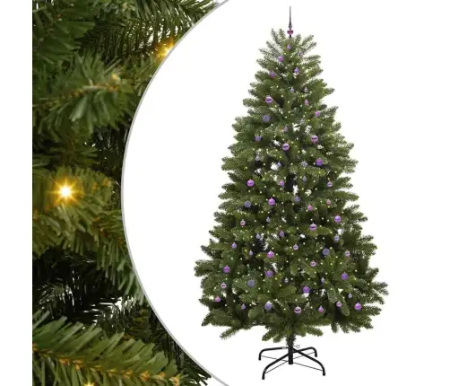 Mākslīgā Ziemassvētku Eglīte Zaļa 300 Cm Pvc Un Metāls Vidaxl