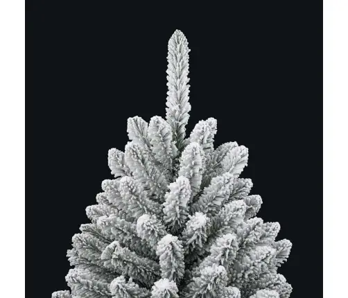 Dirbtinė Kalėdų Eglutė Žalia Ir Balta 120 Cm Pvc Ir Metalas