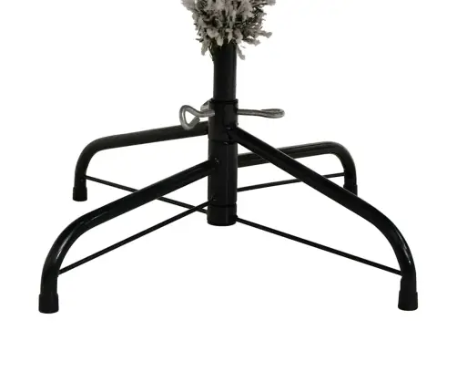Dirbtinė Kalėdų Eglutė Žalia Ir Balta 180 Cm Pvc Ir Metalas Dirbtinė Kalėdų Eglutė Žalia Ir Balta 180 Cm Pvc Ir Metalas