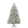 Dirbtinė Kalėdų Eglutė Žalia Ir Balta 240 Cm Pvc Ir Metalas Dirbtinė Kalėdų Eglutė Žalia Ir Balta 240 Cm Pvc Ir Metalas