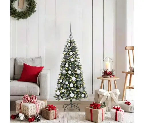 Mākslīgā Ziemassvētku Eglīte Zaļa 120 Cm Pvc Vidaxl