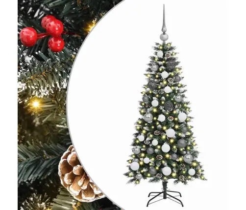 Mākslīgā Ziemassvētku Eglīte Zaļa 120 Cm Pvc Vidaxl