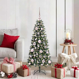 Mākslīgā Ziemassvētku Eglīte Su 150 Led Zaļa 55 X 55 X 120 Cm Vidaxl