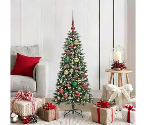 Dirbtinė Kalėdų Eglutė Su 150 Led Žalia 55 X 55 X 120 Cm