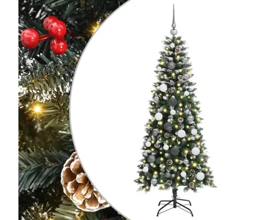 Tehisjõulupuu Roheline 66 X 66 X 150 Cm Pvc, Plastikk Ja Teras Tehisjõulupuu Roheline 66 X 66 X 150 Cm Pvc, Plastikk Ja Teras