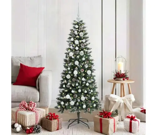 Tehisjõulupuu Roheline 150 Cm Pvc, Plastikk Ja Teras