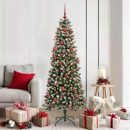 Dirbtinė Kalėdų Eglutė Su 300 Led Žalia 76 X 76 X 180 Cm