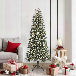 Mākslīgā Ziemassvētku Eglīte Su 300 Led Zaļa 76 X 76 X 180 Cm Vidaxl