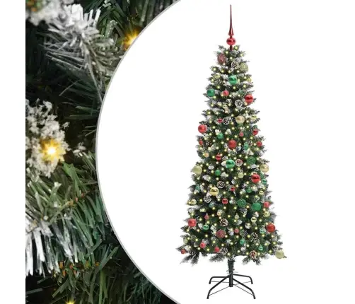 Dirbtinė Kalėdų Eglutė Su 300 Led Žalia 76 X 76 X 180 Cm Dirbtinė Kalėdų Eglutė Su 300 Led Žalia 76 X 76 X 180 Cm