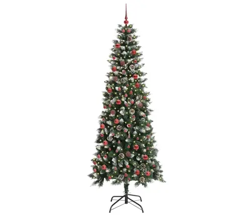 Mākslīgā Ziemassvētku Eglīte Zaļa 86 X 86 X 210 Cm Pvc Vidaxl