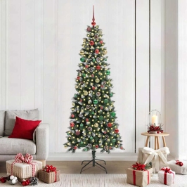 Mākslīgā Ziemassvētku Eglīte Su 300 Led Zaļa 86 X 86 X 210 Cm Vidaxl