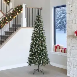 Mākslīgā Ziemassvētku Eglīte Su 300 Led Zaļa 96 X 96 X 240 Cm Vidaxl