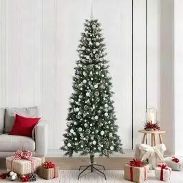 Mākslīgā Ziemassvētku Eglīte Su 300 Led Zaļa 96 X 96 X 240 Cm Vidaxl