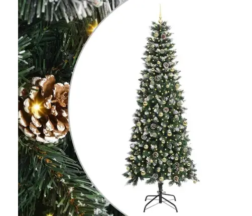 Dirbtinė Kalėdų Eglutė Su 300 Led Žalia 96 X 96 X 240 Cm