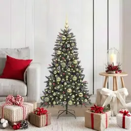 Mākslīgā Ziemassvētku Eglīte Su 150 Led Zaļa 68 X 68 X 120 Cm Vidaxl