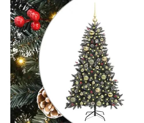 Mākslīgā Ziemassvētku Eglīte Su 150 Led Zaļa 68 X 68 X 120 Cm Vidaxl