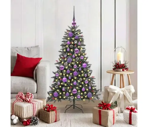 Dirbtinė Kalėdų Eglutė Su 150 Led Žalia 68 X 68 X 120 Cm Dirbtinė Kalėdų Eglutė Su 150 Led Žalia 68 X 68 X 120 Cm