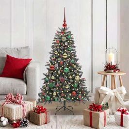 Mākslīgā Ziemassvētku Eglīte Su 150 Led Zaļa 68 X 68 X 120 Cm Vidaxl