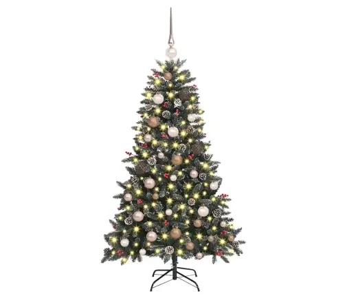 Mākslīgāziemassvētkueglīte Zaļa 150Cm Pvc Vidaxl