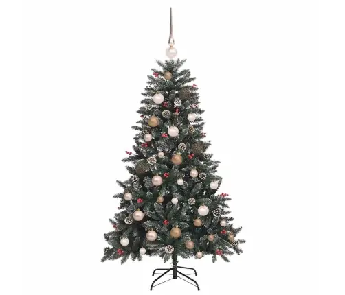 Mākslīgāziemassvētkueglīte Zaļa 150Cm Pvc Vidaxl