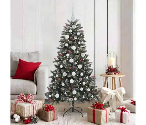 Mākslīgāziemassvētkueglīte Zaļa 83.5 X 83.5 X 150 Cm Pvc Vidaxl