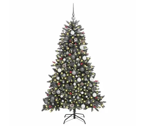 Dirbtinė Kalėdų Eglutė Su 300 Led Žalia 99 X 99 X 180 Cm