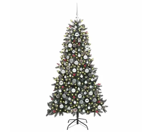 Dirbtinė Kalėdų Eglutė Su 300 Led Žalia 99 X 99 X 180 Cm Dirbtinė Kalėdų Eglutė Su 300 Led Žalia 99 X 99 X 180 Cm